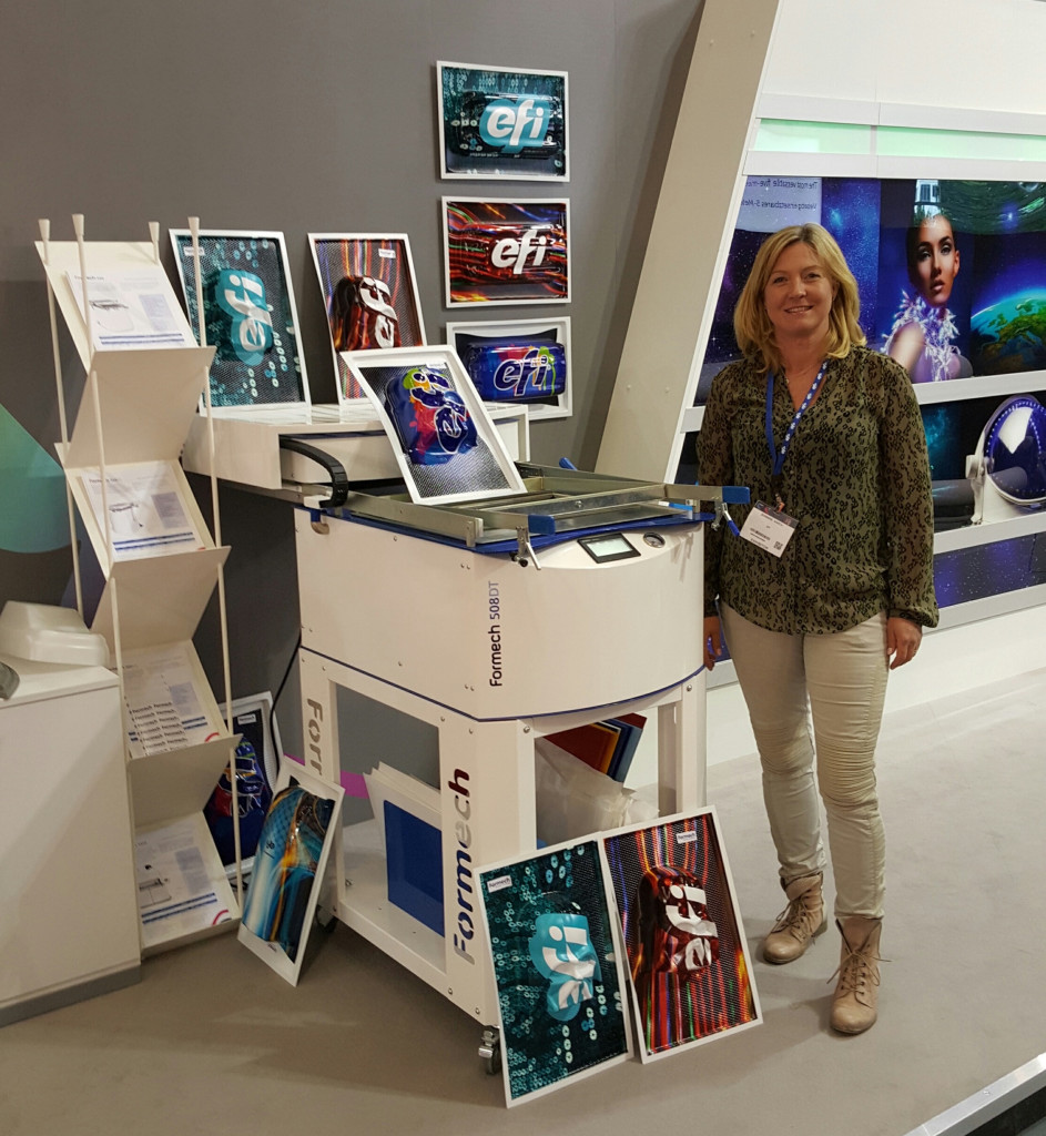 Jeannine Wolf - Head of Sales Formech DE / AT / CH - at FESPA 2015, Cologne
