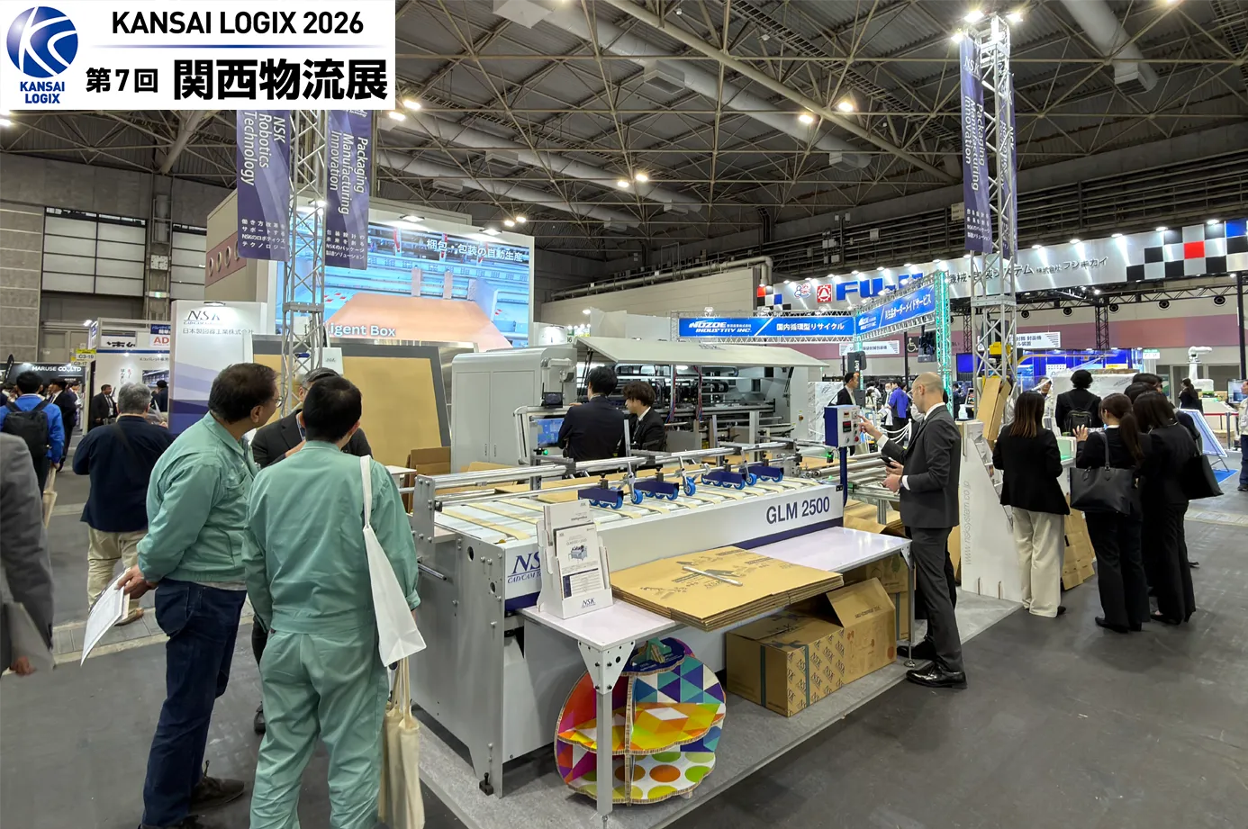 関西物流展 2026の日本製図器工業ブース