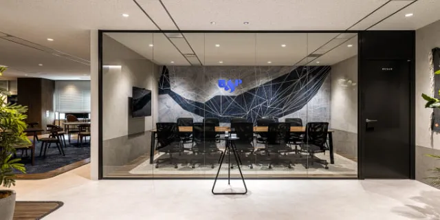 ビーアンドピーのオフィスの様子