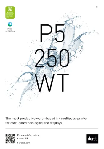 Durstのウォーターテクノロジーのカタログ