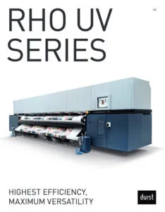 世界最高峰の産業用UVフラットプリンターDurst Rho1312
