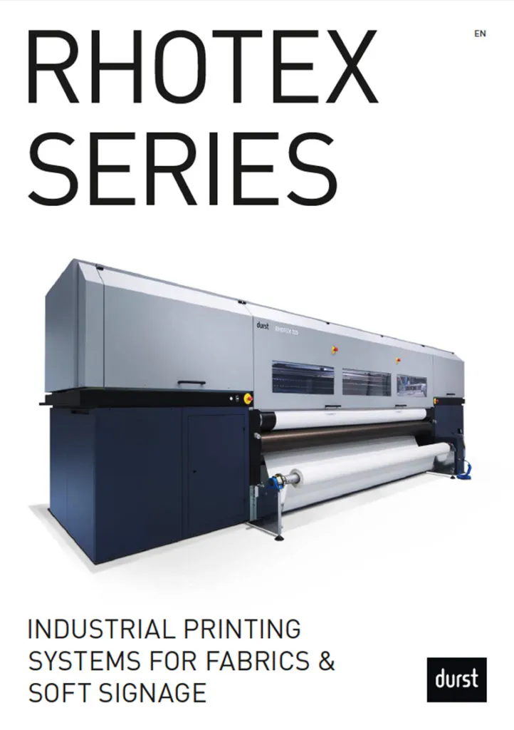 世界最高峰のラージフォーマットプリンター Durst Rhotex325