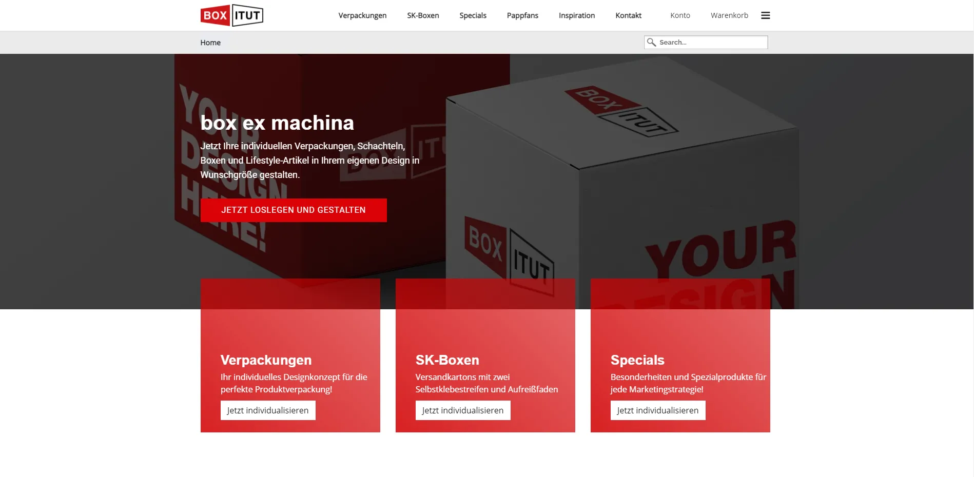 boxitut Durst SmartShop ボックスメーカーの事例