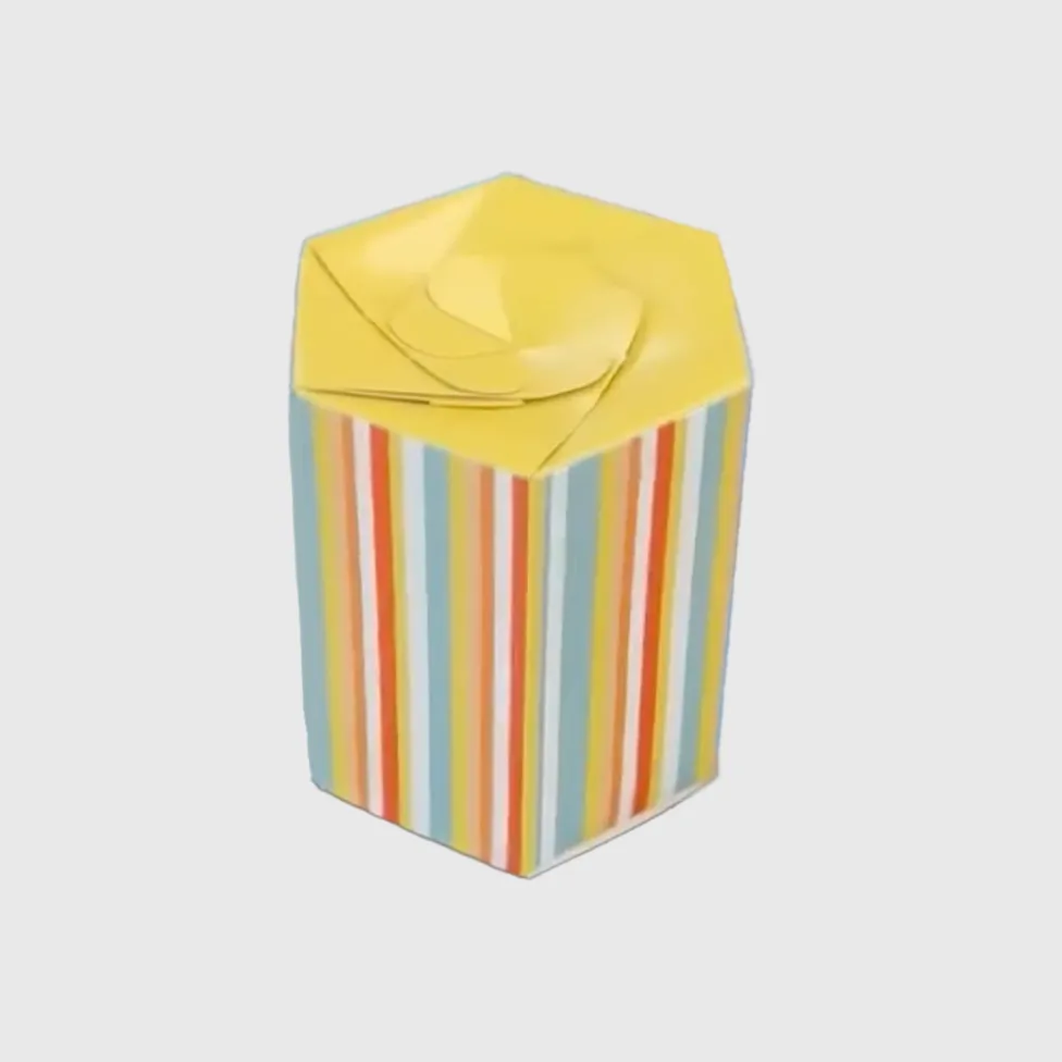 Fold Streamで加工した複雑形状の箱