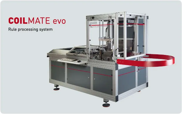 日本製図器工業が販売するフルオート対応・高性能自動刃曲げ加工機 COILMATEevo