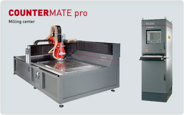シンプルで簡潔な高速ミーリング加工機COUNTERMATEpro