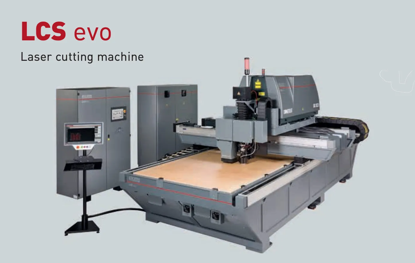 フラットベッド抜型用レーザーカッティングシステム ELCEDE LCS evo