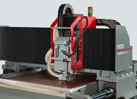 日本製図器工業が販売する最高加工速度を誇るマシン タッチスクリーンシステムを導入したELCEDE COUNTERMATE evo