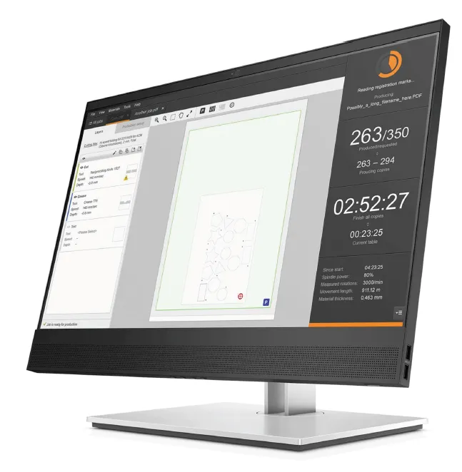 Kongsbergの制御ソフト PCモニター