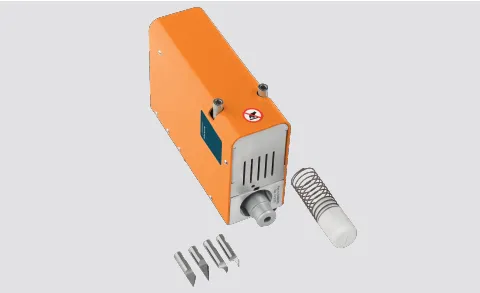 kongbsbergCのリジッドマテリアルナイフツール