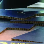 Kongsbergの加工資材 ハニカムボード