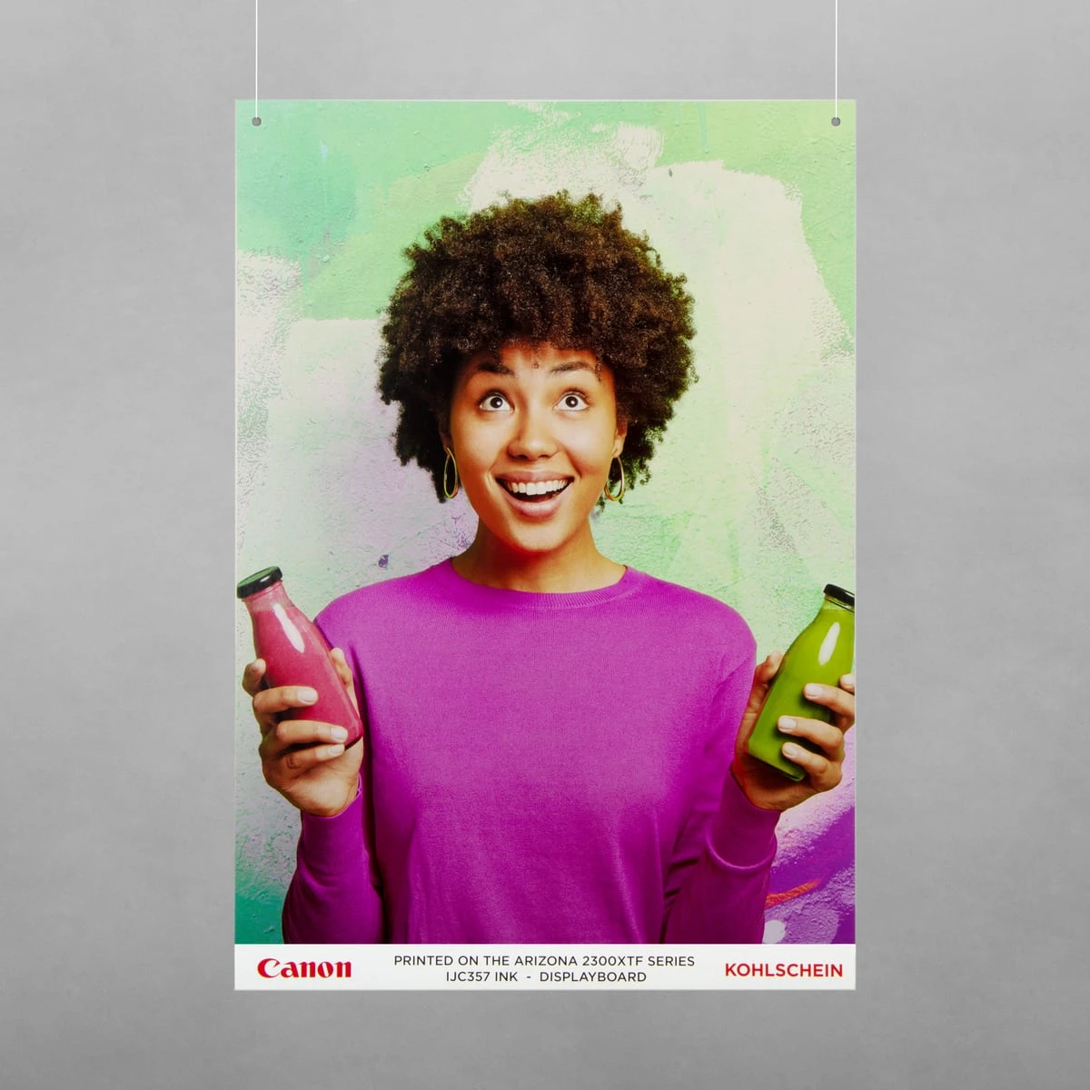 KROMAディスプレイボード canonのポスター