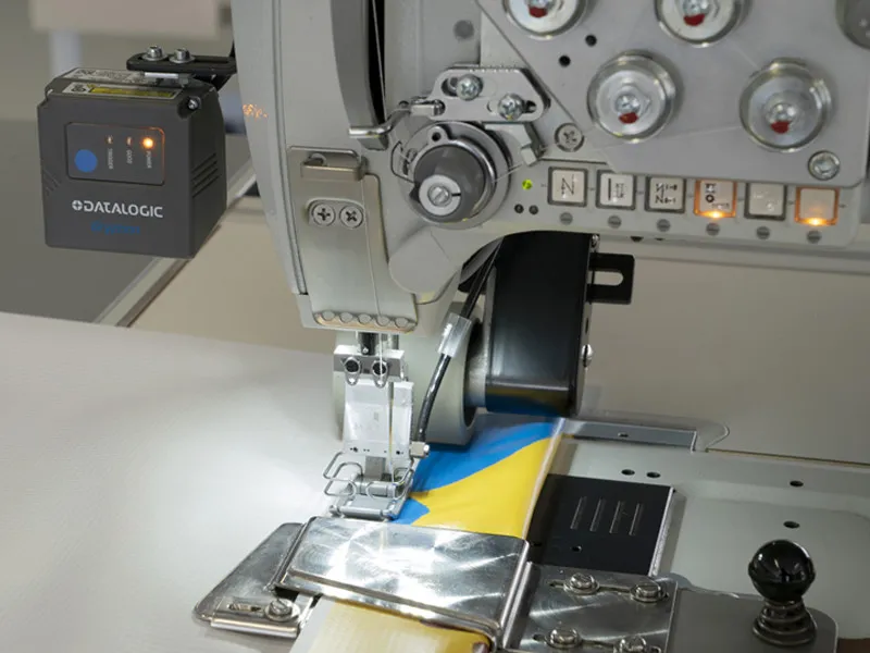 Matic Cronos4.0 テキスタイル加工中の様子