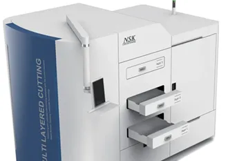 階層型カッティングマシ　左上から見た図