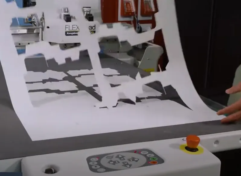 Kongsbergでのパッケージカット