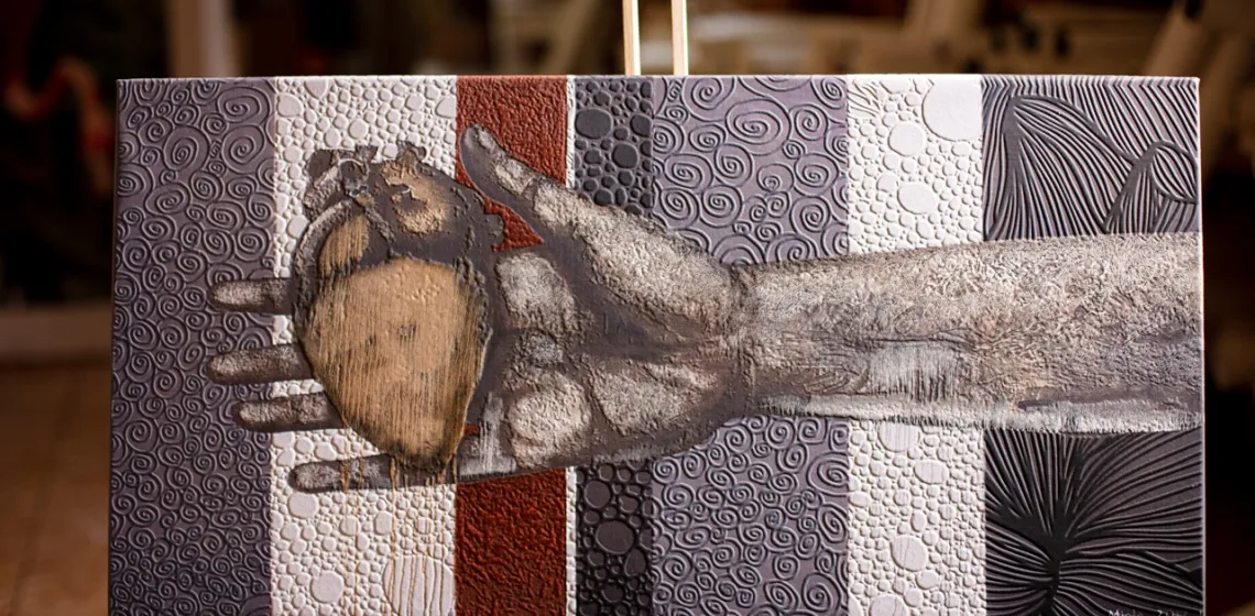 dimense立体エンボスマット仕上げ