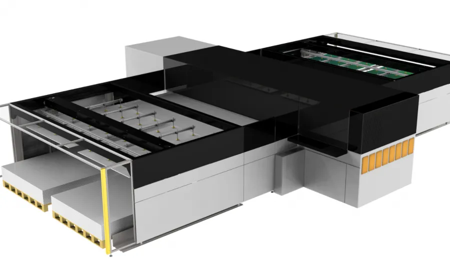 自動給配紙システム P5 Durst Automat