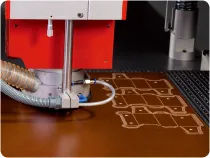 日本製図器工業が販売するELCEDEでのミーリング加工