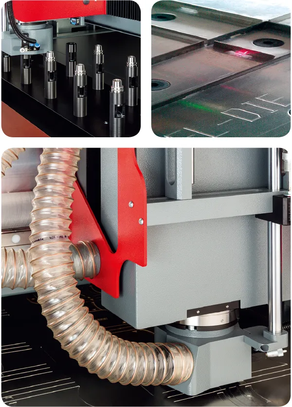 日本製図器工業が販売するカウンターマシンCOUNTERMATE evo[カウンター メイト エヴォ]のスピンドルやヘッド