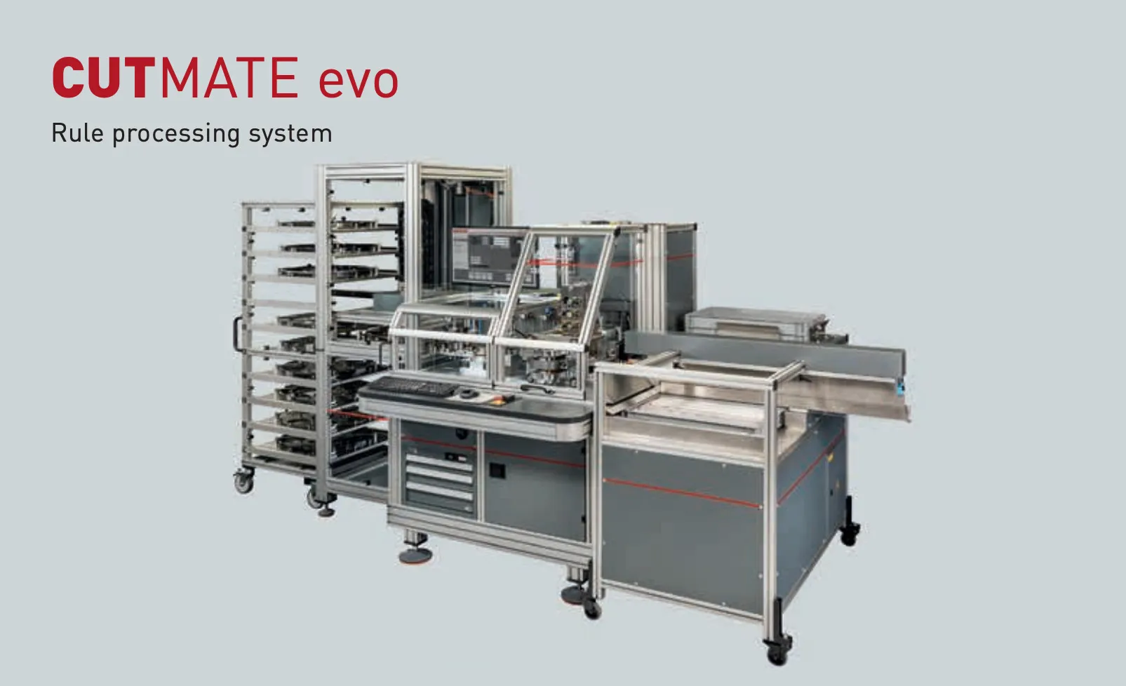 全自動で折り罫加工が可能な ELCEDE CUTMATE evo