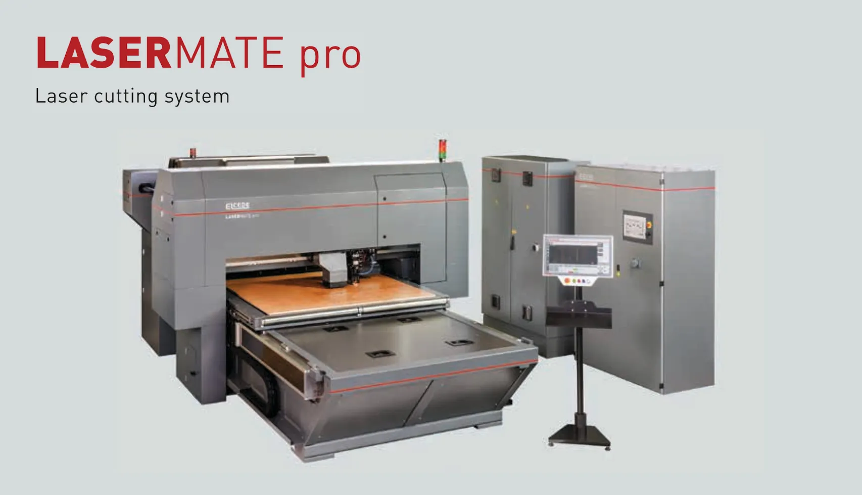 フラットベッド抜型用レーザーカッティングシステム ELCEDE LASERMATE pro