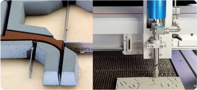 日本製図器工業が販売するELCEDEでのラバーカッティング