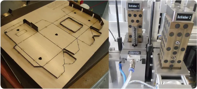日本製図器工業が販売するELCEDEでの刃曲げ加工