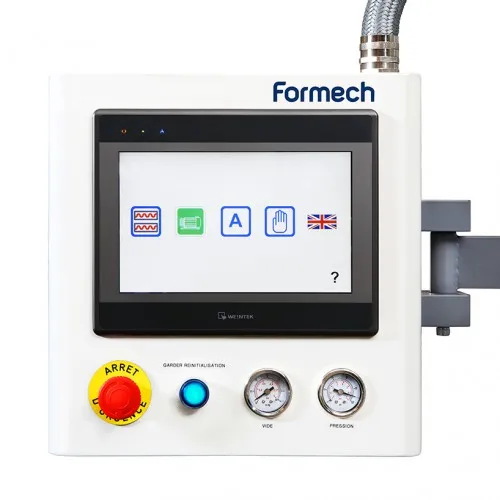 Formech TF686 タッチスクリーンを備えたFCV制御インターフェース