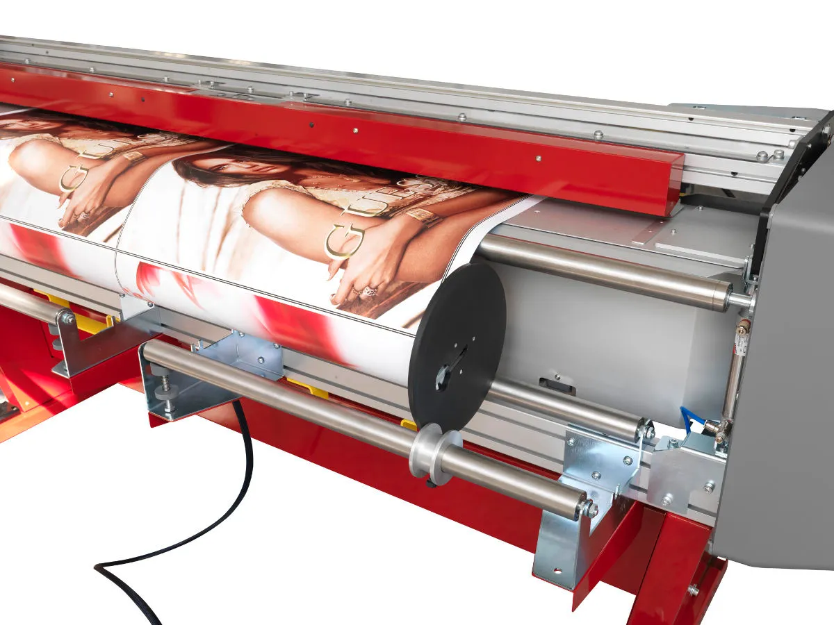 FOTOBA XLD170にセットするロール資材