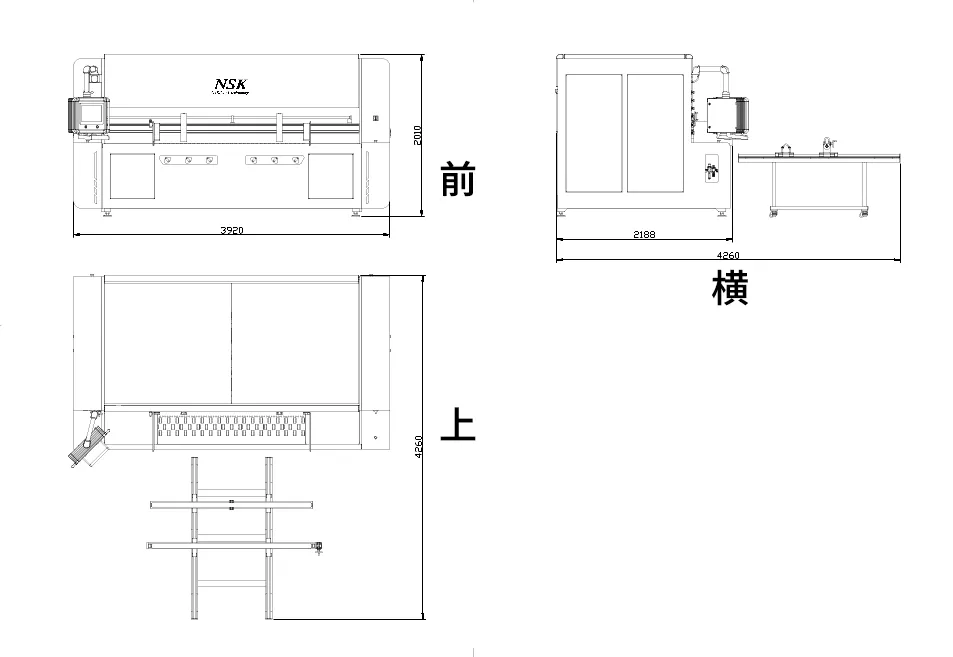 IB-3000HDⅡの寸歩図