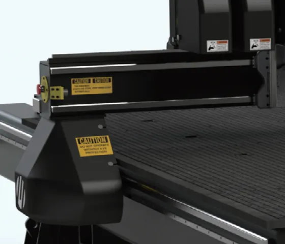 MultiCAM APEX3R evoのスチール製ガントリー