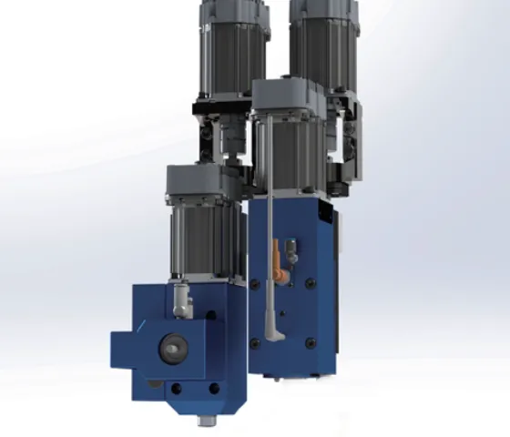 MultiCAM APEX3R evoのシングル&デュアルナイフ