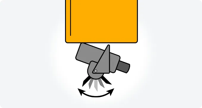 Kongsberg Ultimateのバリアングルツールのイメージイラスト