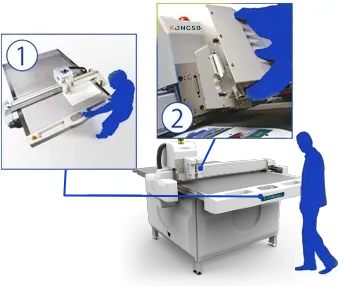 KongsbergXEシリーズのディティール