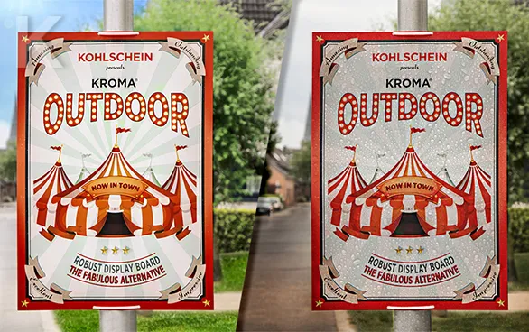 KROMAアウトドア 湿潤強度を持つクラフトボードコア