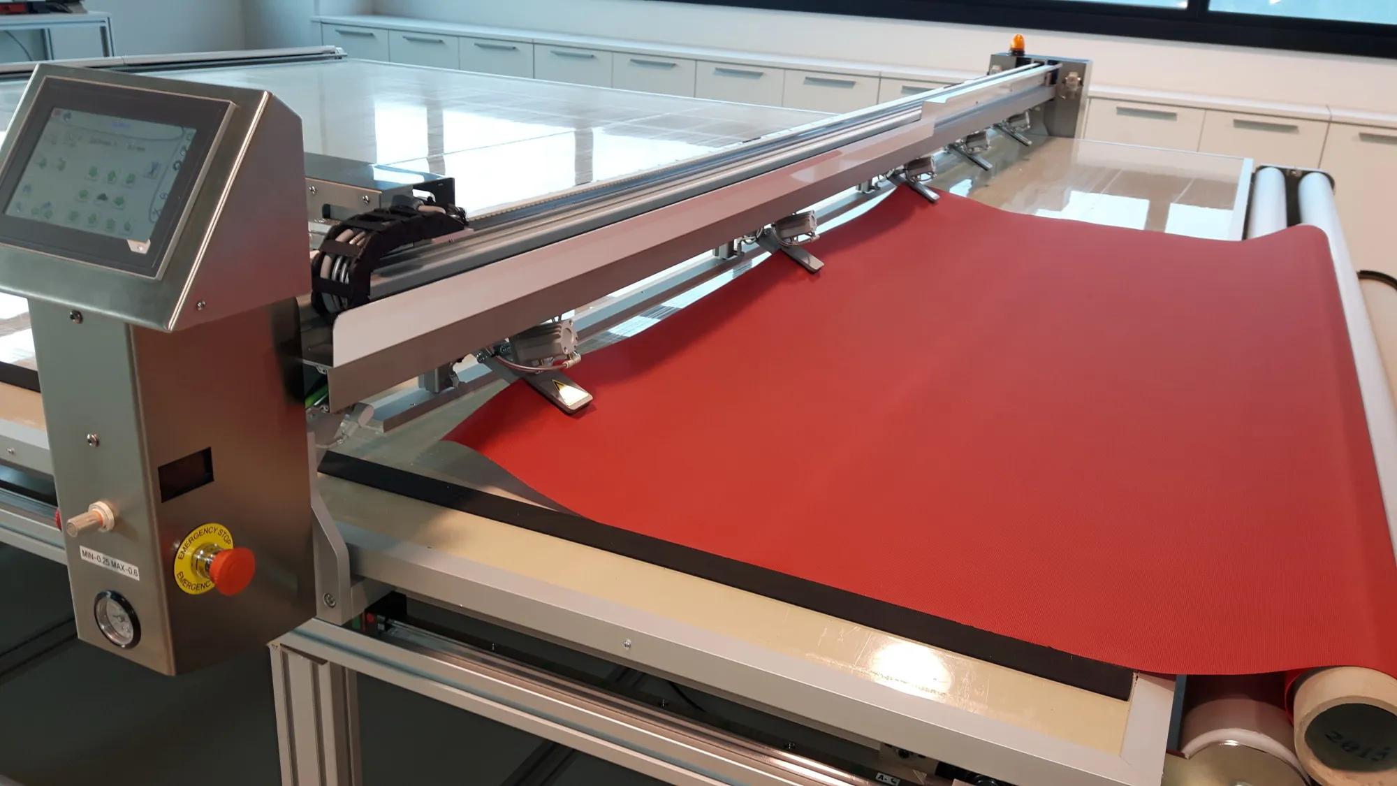 Matic M1-PC テキスタイルを使用している様子