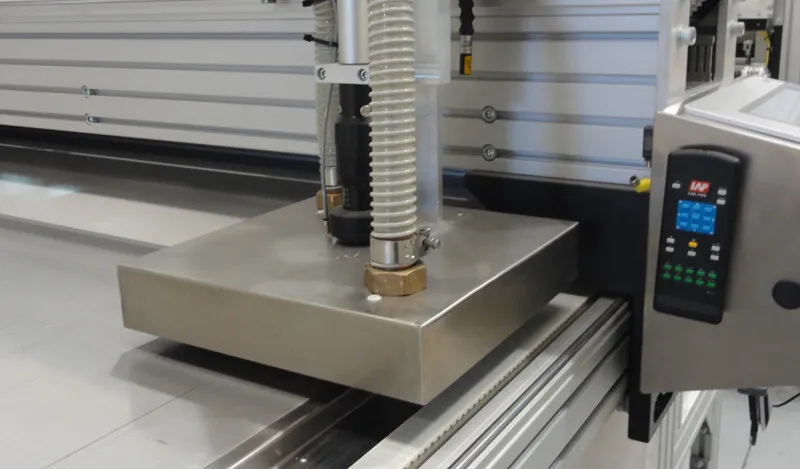 Matic helios-laser レーザーカットを行うヘッド