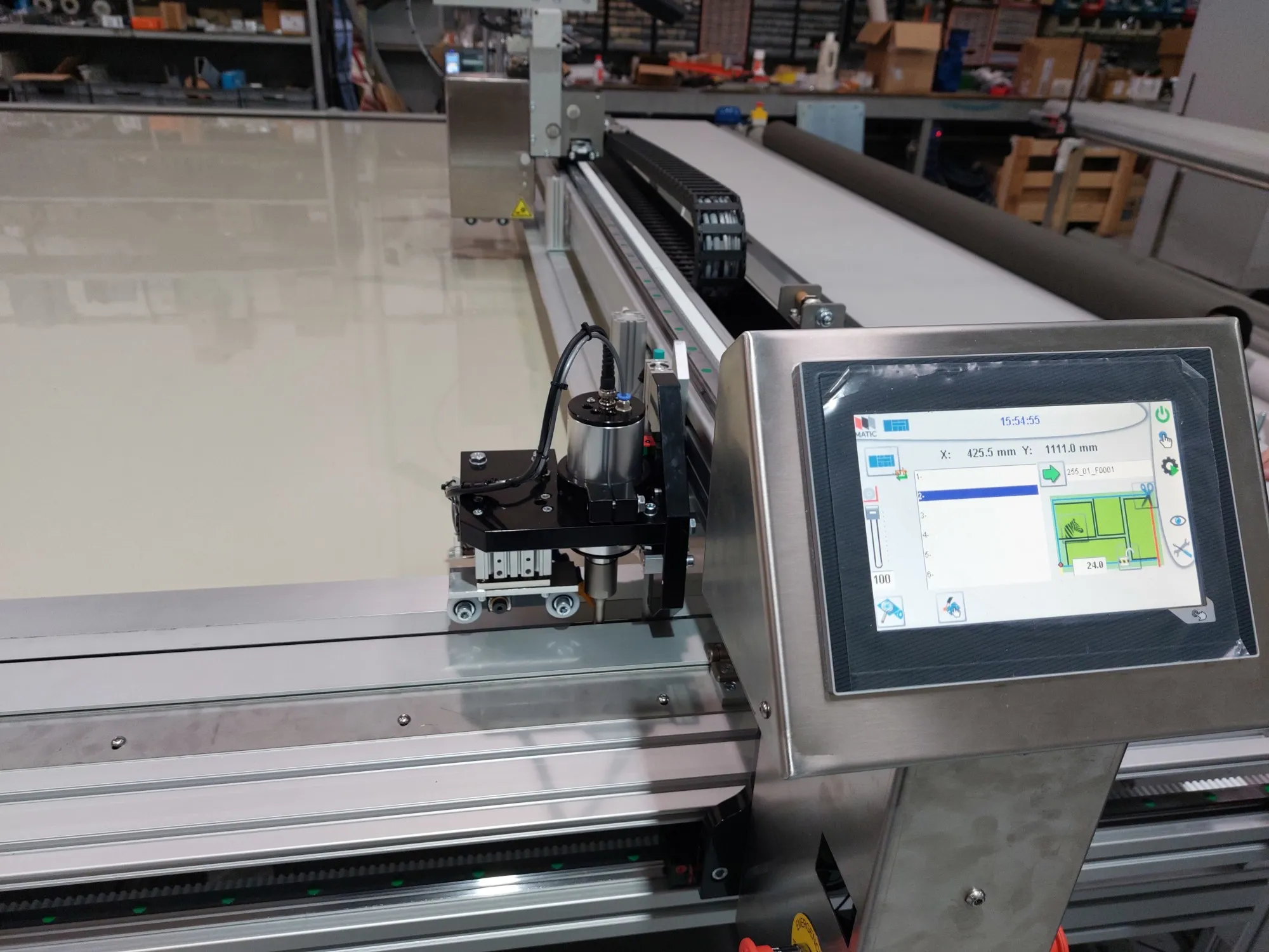 Matic M1 Plus タッチコントロールスクリーン