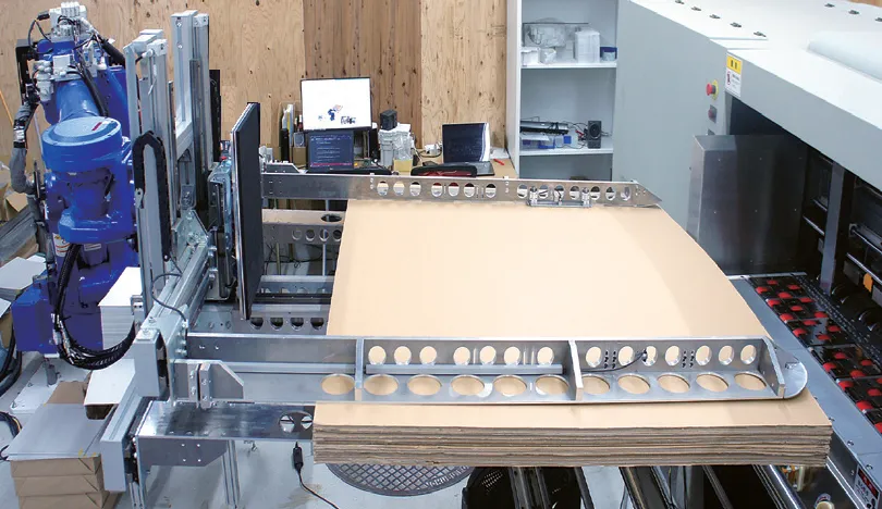 段ボール向けロボット